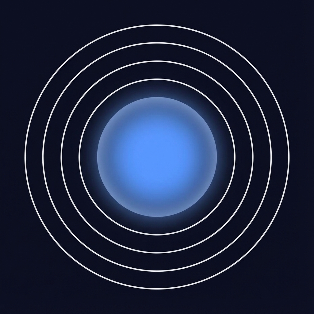 Box breathing app icon - meditation and breathing exercise